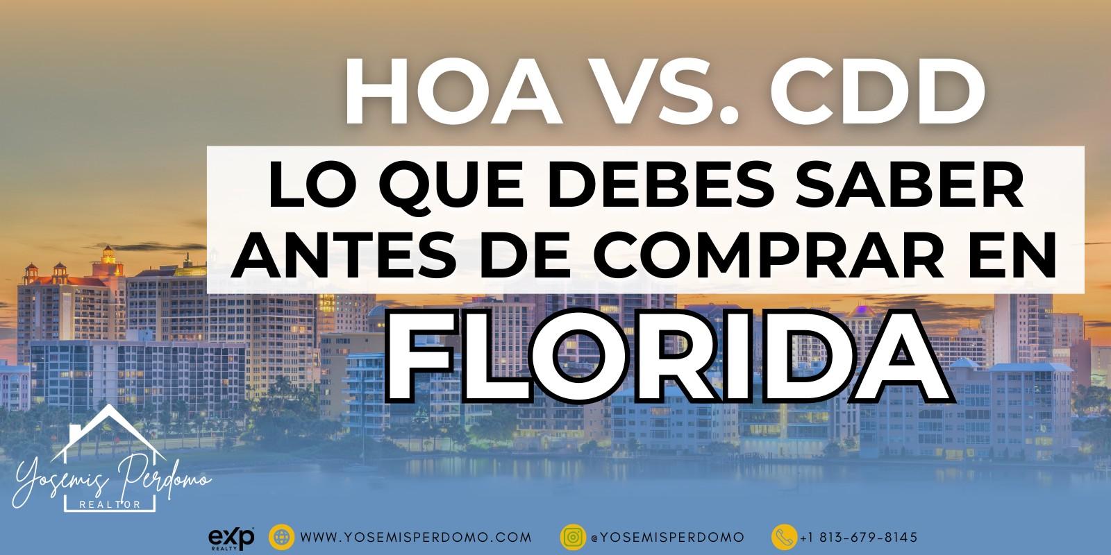 HOA vs. CDD en Florida: Entendiendo las Comunidades Planificadas