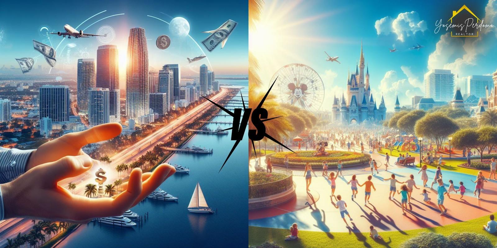 ¿Sueñas con invertir en Florida y no sabes si elegir Miami u Orlando?